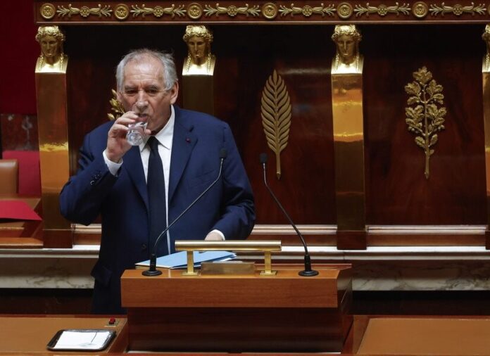 French government faces a vote of confidence in the National Assembly in Paris