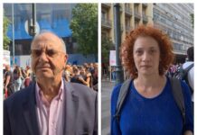 Δηλώσεις Δημήτρη Στρατούλη και Μαριάνας Τσίχλη και στιγμιότυπα από τη απεργιακή συγκέντρωση 14/10